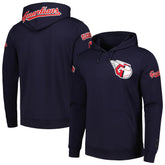 Cleveland Guardians Pro Standard Team Logo Pullover Hoodie - Navy