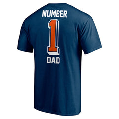 Chicago Bears #1 Dad T-Shirt - Navy cheap