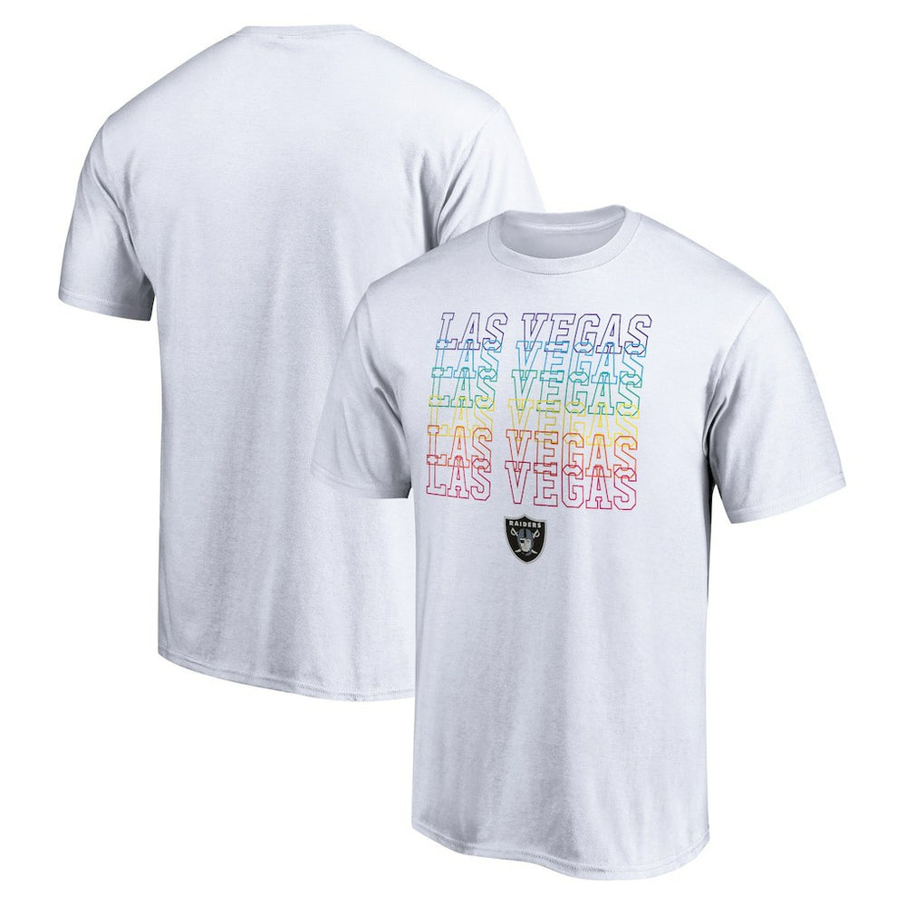 Las Vegas Raiders City Pride T-Shirt - White cheap