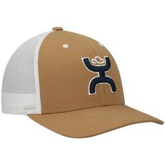 Dallas Cowboys HOOey Logo Trucker Snapback Hat - Tan/White online