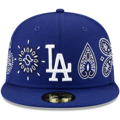 Los Angeles Dodgers Paisley Elements 59FIFTY Fitted Hat - Royal | New Era