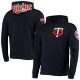 Minnesota Twins Pro Standard Team Logo Pullover Hoodie - Navy