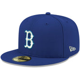 Boston Red Sox White Logo 59FIFTY Fitted Hat - Royal | New Era