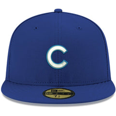 Chicago Cubs White Logo 59FIFTY Fitted Hat - Royal | New Era