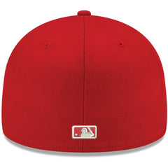 Minnesota Twins White Logo 59FIFTY Fitted Hat - Red | New Era