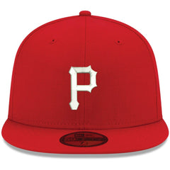 Pittsburgh Pirates White Logo 59FIFTY Fitted Hat - Red | New Era
