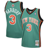 Stephon Marbury New York Knicks 2006/07 Hardwood Classics Swingman Jersey - Green | Mitchell & Ness online