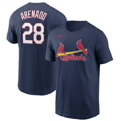 Nolan Arenado St. Louis Cardinals Name & Number T-Shirt - Navy | Nike