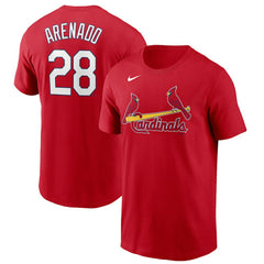 Nolan Arenado St. Louis Cardinals Name & Number T-Shirt - Red | Nike