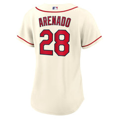 Nolan Arenado St. Louis Cardinals Women's Alternate Replica Player Jersey - Cream | Nike