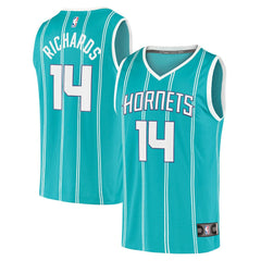 Nick Richards Charlotte Hornets Fast Break Replica Jersey - Icon Edition - Teal | Fanatics shop