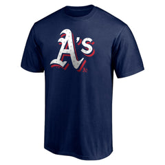 Athletics Red White and Team T-Shirt - Navy