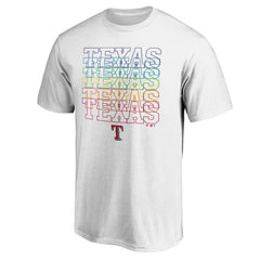 Texas Rangers City Pride T-Shirt - White