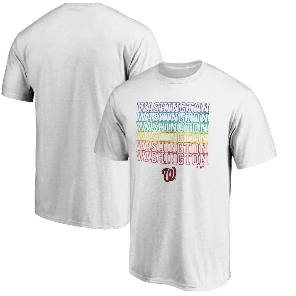 Washington Nationals City Pride T-Shirt - White