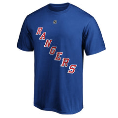 Alexis Lafreniere New York Rangers Fanatics Big & Tall Name & Number T-Shirt Blue