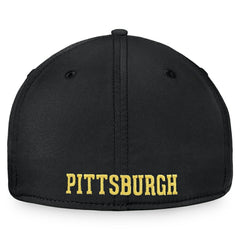 Pittsburgh Pirates Core Flex Hat - Black/Gold