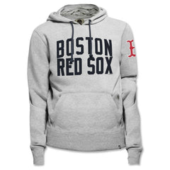 Boston Red Sox Gamebreak Cross Check Pullover Hoodie - Gray | 47 brand