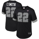 Emmitt Smith Dallas Cowboys Retired Player Name & Number Mesh Top - Black outlet