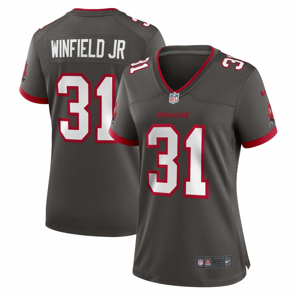 Antoine Winfield Jr. Tampa Bay Buccaneers Women's Game Jersey - Pewter | Nike sale