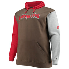 Tampa Bay Buccaneers Big & Tall Pullover Hoodie - Red/Black sale