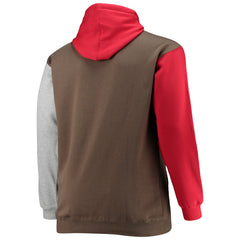 Tampa Bay Buccaneers Big & Tall Pullover Hoodie - Red/Black sale