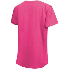 Kansas City Royals Girls Youth Jersey Stars V-Neck T-Shirt - Pink | New Era