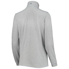 New Orleans Saints Vineyard Vines Women's Sankaty Shep Half-Zip Pullover Top - Heather Gray outlet