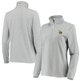 Minnesota Vikings Vineyard Vines Women's Sankaty Shep Half-Zip Pullover Top - Heather Gray outlet