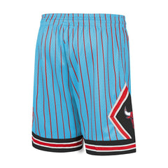 Chicago Bulls Hardwood Classic Reload Swingman Shorts - Blue | Mitchell & Ness outlet