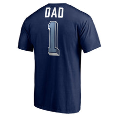 Memphis Grizzlies Number One Dad T-Shirt - Navy discount
