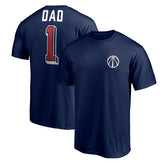 Washington Wizards Number One Dad T-Shirt - Navy sale