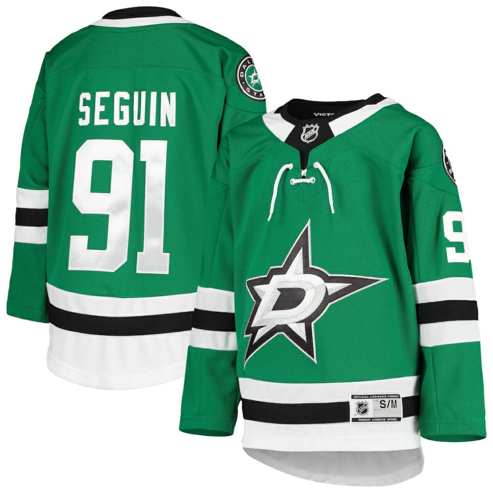 Tyler Seguin Dallas Stars Youth Home Premier Player Jersey Kelly Green