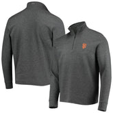 San Francisco Giants Vineyard Vines Saltwater Quarter-Zip Jacket - Charcoal