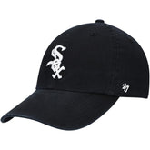 Chicago White Sox Youth Team Logo Clean Up Adjustable Hat - Black | 47 brand