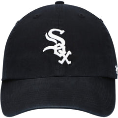 Chicago White Sox Youth Team Logo Clean Up Adjustable Hat - Black | 47 brand