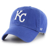 Kansas City Royals Youth Team Logo Clean Up Adjustable Hat - Royal | 47 brand