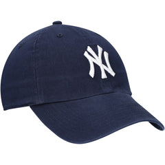 New York Yankees Youth Team Logo Clean Up Adjustable Hat - Navy | 47 brand