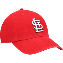 St. Louis Cardinals Youth Team Logo Clean Up Adjustable Hat - Red | 47 brand