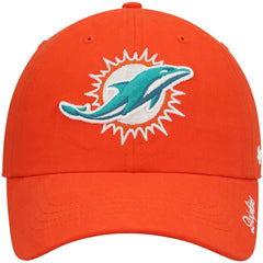 Miami Dolphins '47 Women's Miata Clean Up Secondary Logo Adjustable Hat - Orange discount