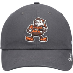 Cleveland Browns '47 Women's Brownie The Elf Miata Clean Up Adjustable Hat - Charcoal sale