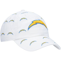 Los Angeles Chargers '47 Women's Team Confetti Clean Up Adjustable Hat - White cheap