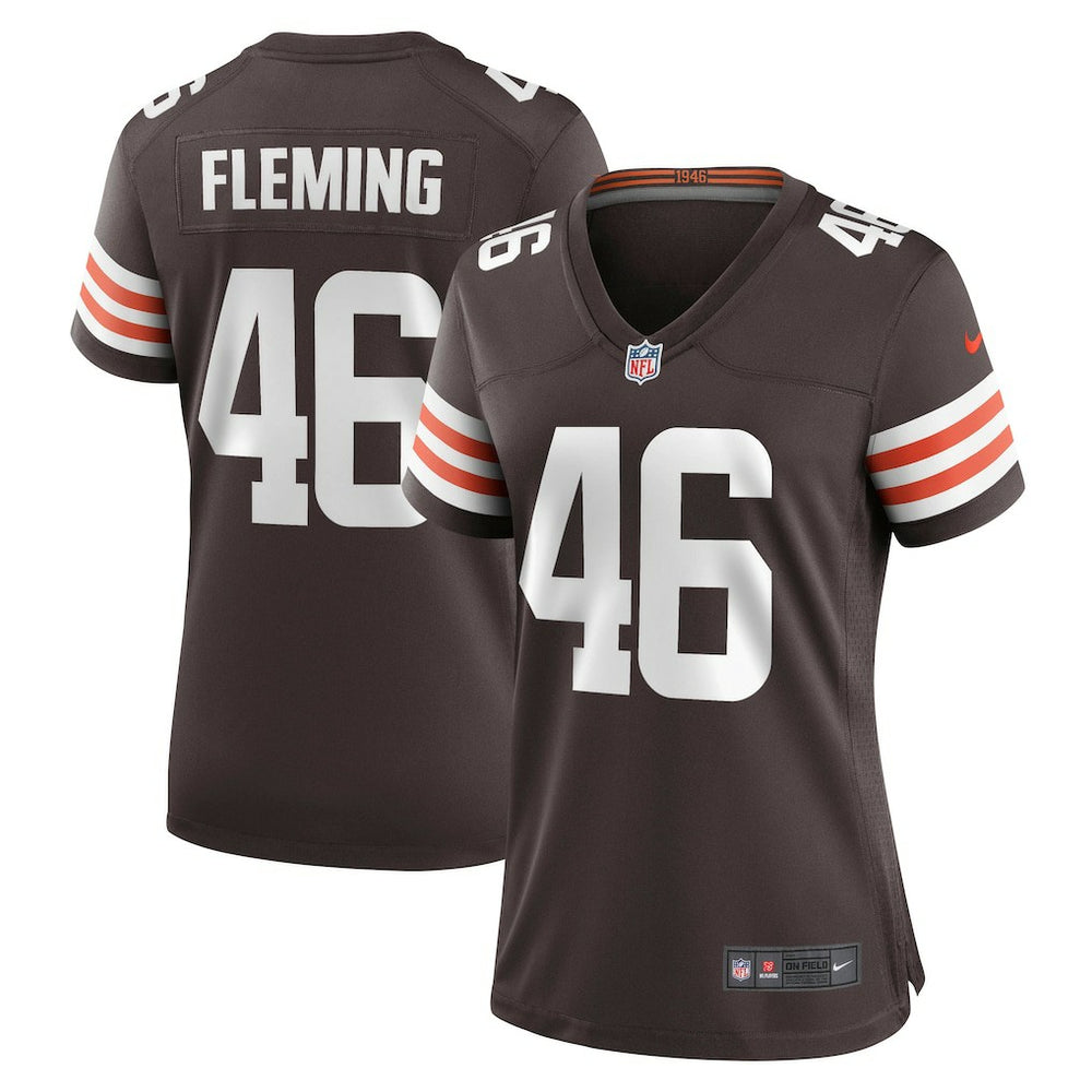 Don Fleming Cleveland Browns Women's Retired Player Jersey - Brown | Nike discount