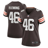 Don Fleming Cleveland Browns Women's Retired Player Jersey - Brown | Nike discount