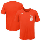 San Francisco Giants Youth City Connect Wordmark T-Shirt - Orange | Nike