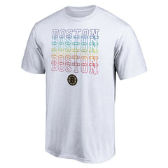 Boston Bruins City Pride T-Shirt White