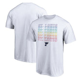 St. Louis Blues City Pride T-Shirt White