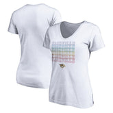 Nashville Predators Women's City Pride V-Neck T-Shirt White