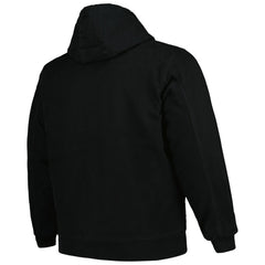 Tampa Bay Buccaneers Dunbrooke Big & Tall Dakota Canvas Hoodie Full-Zip Jacket - Black for sale
