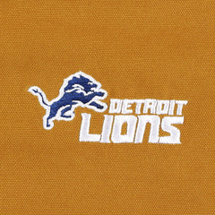 Detroit Lions Dunbrooke Big & Tall Dakota Canvas Hoodie Full-Zip Jacket - Tan discount