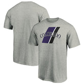 Colorado Rockies Team Prep T-Shirt - Heathered Gray